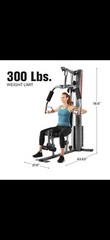Weider XRS 50 Home Gym with 112 Lb. Vinyl Weight Stack