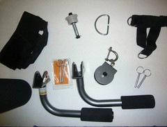 Total Gym Fit Ultimate Part and Accessory – AbCrunch Pins Cable DVD Toebar +More
