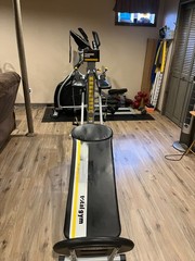 Chuck Norris Total Gym Fit Home Gym Workout Machine Ab Crunch