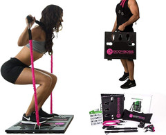 Home Gym 2.0 – Full Portable Gym Home Workout Package, Includes a Set of Resista