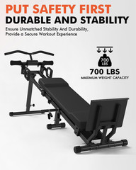 GMWD Total Home Gym with Detachable Footplate,Swing Attachment and Weight Holder