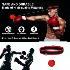 Upgraded Boxing Reflex Ball With Headband – Speed & Reaction Training Tool