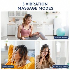 Cordless Electric Octopus Scalp Massager, 3-Mode Portable Head Massage Relaxer
