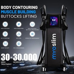 MYOslim Body Shaping Machine 4-Handle Muscle Stimulation Full Toning Hip Lifting