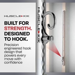 Aluminum Wall Mounted Anchor Fitness System Adjustable 300lbs
