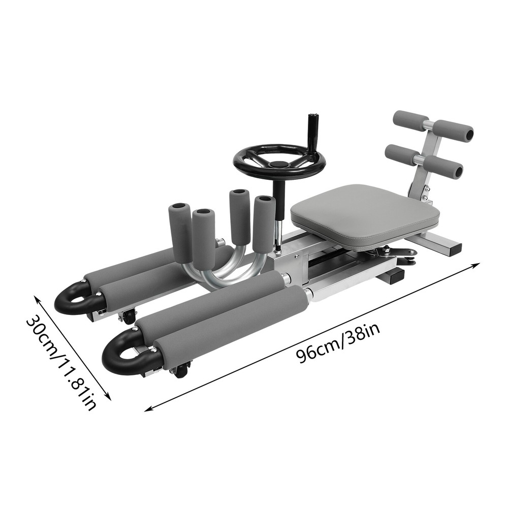 330LBS Pro Leg Stretcher Heavy Duty Leg Stretching Training Machine for Home Gym