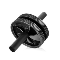 WeCare Fitness AB Wheel – Workout Equipment for Abdominal Exercise – Black