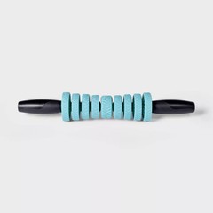ALL IN MOTION ADJUSTABLE HANDHELD ROLLER – BLACK/LIGHTBLUE