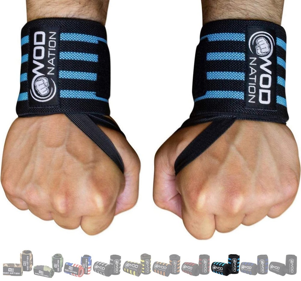 WOD Nation Wrist Wraps for Weightlifting & Strength Training – Professiona