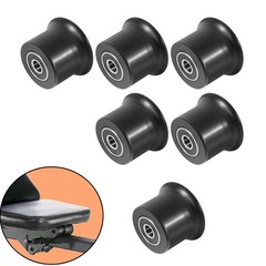 6-Pack Sliding Seat Bracket Roller for Bowflex Home Gym Fits Motivator2, Pr1000