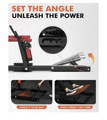 Hip Thrust Machine, 800LBS Plate Loaded Glute Bridge Machine ( Butt Shaping )