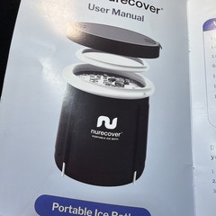 Portable ICE BATH tub 400liter NureCover