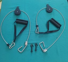 BOWFLEX Pulley Cables Handgrips LOT Power Pro Exercise Replacement Parts