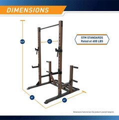 Steel Body Full Rack Cage Home Gym STB-98010 Best Lat Pull-Up Dip Power Rack
