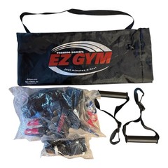SUZANNE SOMERS EZ GYM Workout Door Mount Exercise Resistance Training Cable Set