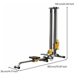 All-in-one Home Gym Full Body Workout Machine Multifunctional Rowing Machine