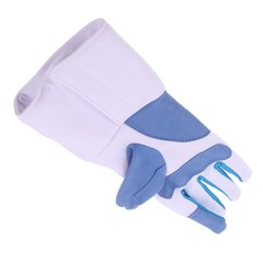 Padded Fencing Glove for Sports Competition Breathable Nylon Antiskid Design