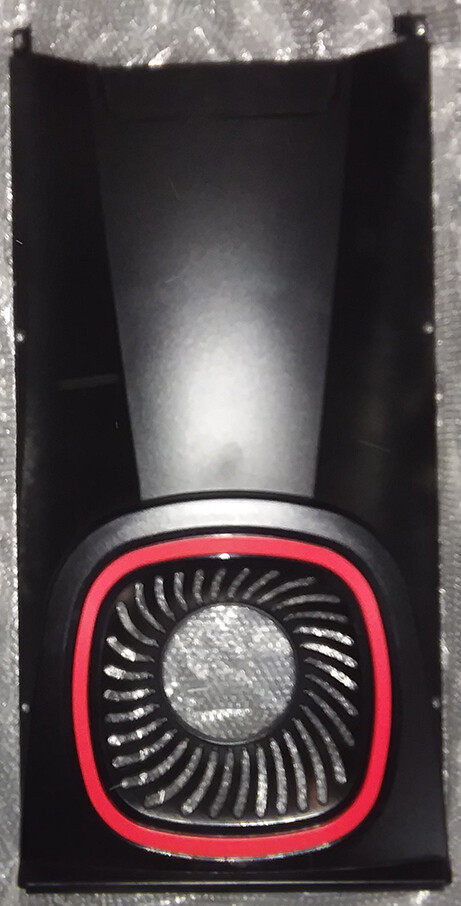ONE USED BOWFLEX HVT Front Lower Half Face Fan Cover