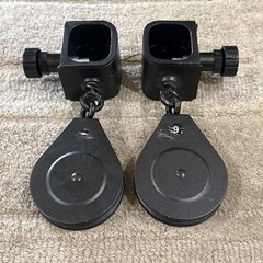 Set of 2 Bowflex Xceed Xtreme 2 OEM Slider 3.5” Pulley w Locking Pin FREE SHIP