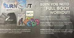 Gwee Gym Burnout Exercise Workout Kit Fitness + DVD w/ Bonus Yoga Sealed New