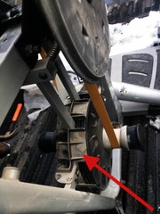 ONE USED Upper Shroud for Spiraflex Engine Flywheel in Bowflex Revolution XP