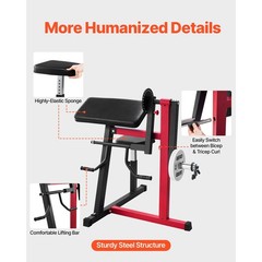 Steel Bicep Tricep Trainer 2-in-1 Home Gym Machine