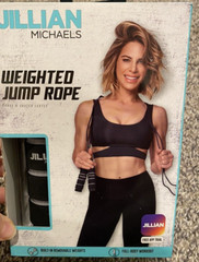 weighted jump rope jillian michaels nwt