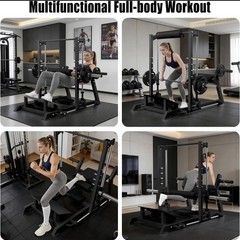 Heavy Duty Hip Thrust Machine 770 LBS for Home Gym Glute Training