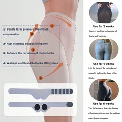 Smart Glute Trainer Butt Lifter, Wireless Hip Muscle Stimulator with 10 Modes