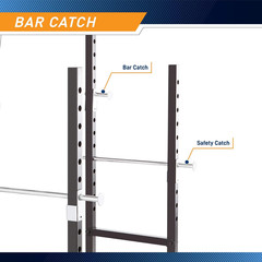 Marcy MWM-7041 Home Gym Cage Squat Rack Pulley Lat Pull Up Dip Weight Station