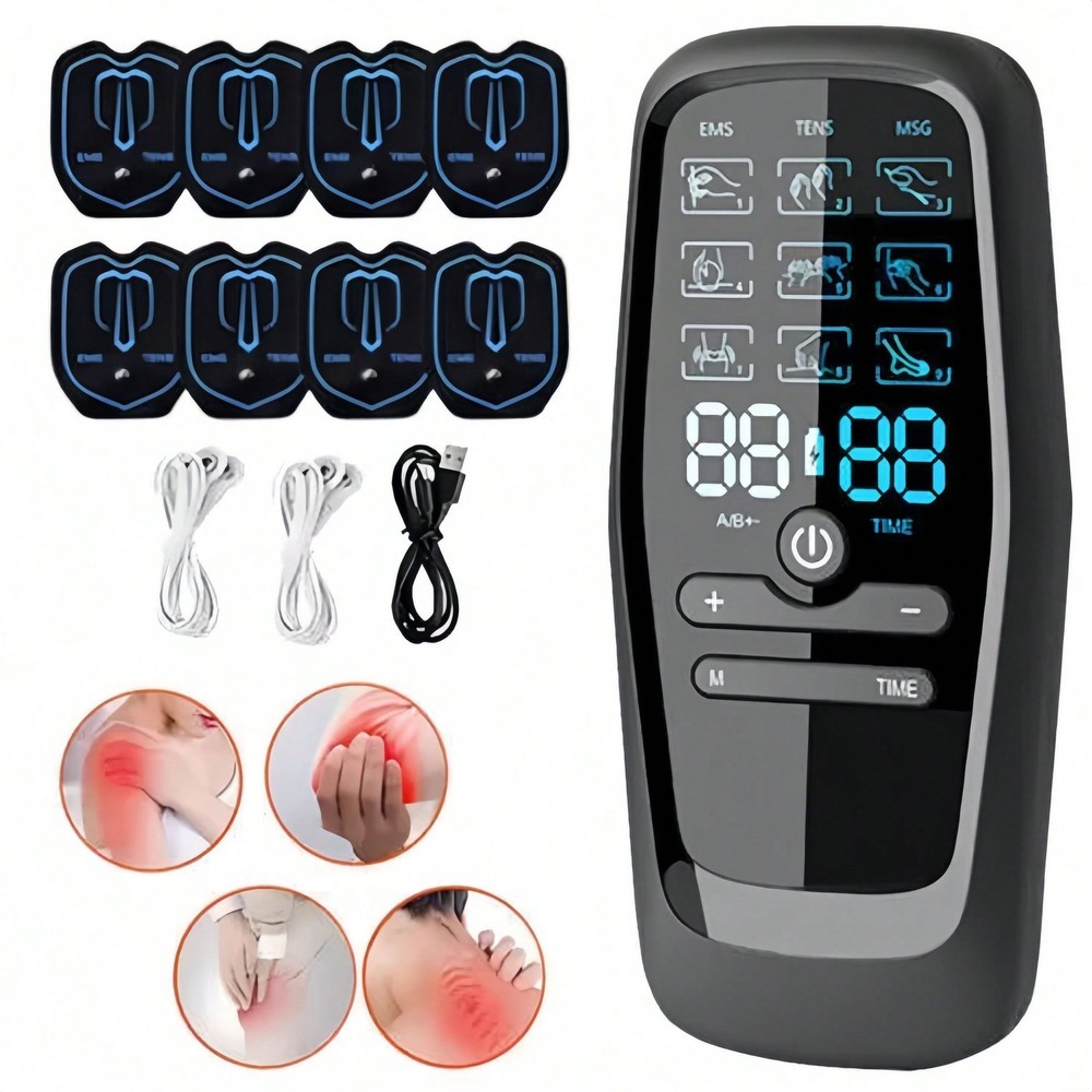 27-Mode TENS Muscle Therapy Pain Relief Massager, Pulse Stimulator for Legs &…