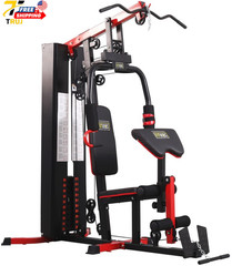 LX750 Multifunctional Full Home Gym System Workout Station with 122.5 Lbs Weight