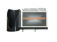 Total Gym Gold Flip Chart & towel / water bottle holder