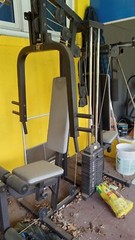 Multifunctional Home Gym System Full Body Workout Station Exercise Equipment US