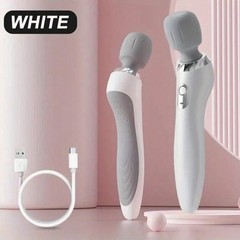Portable USB Handheld Massager – Rechargeable Vibration Stick for Neck, Back …