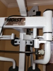 home gym weight machine used Hoist Gym Row, Leg, pull down, press