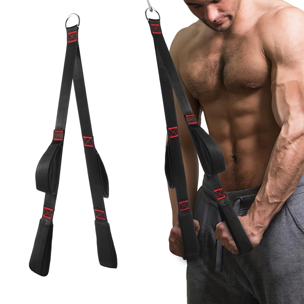 Fitness LAT and Lift Pulley System, Upgraded Weight Cable Pulley LAT Pull Dow…