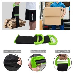 Moving Straps Lifting（Padded） one Person 2-Person Lifting and Movi