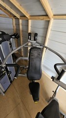 Cybex Prestige Overhead Press Adjustable Strength Commercial Gym Machine