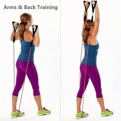 11Pcs Resistance Bands Set – Strength Training Home Gym Equipment for Men & W…