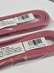 2 Rogue Fitness HB0001 #4 Average Mini Red Monster Band 1/2″ Width Rubber