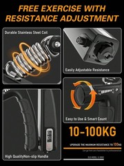 5 Pack Grip Strength Trainer Kit – Adjustable Hand & Forearm Strengthener