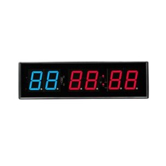 2.3″ 6-Digit Gym Timer Clock Interval Timer with Buzzer Remote Control os67