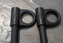 Lot of 2 BowFlex Power Rods 5 LBs =10bls power pro / XTL / extreme / Ultimate
