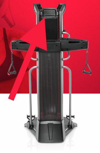 ONE USED BOWFLEX HVT Rear Head Plastic Cover