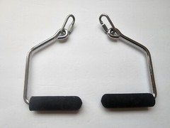 Total Gym XL Original OEM Authentic Replacement Handles Chrome