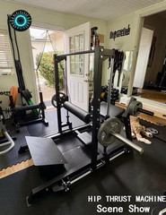 Heavy Duty Hip Thrust Machine 770 LBS for Home Gym Glute Training FREE SHIPPING