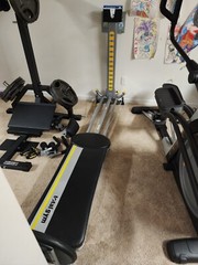 Total Gym FIT Home Fitness Folding Full Body Workout Exercise Equipment Machine