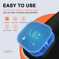 Red Light Therapy Knee Brace – Heated Knee Massager for Joint Pain Relief