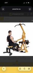 Powertec Workbench Levergym Home Gym w/ Bench Lat/Row/Leg Ext/Chest WB-LS-BB